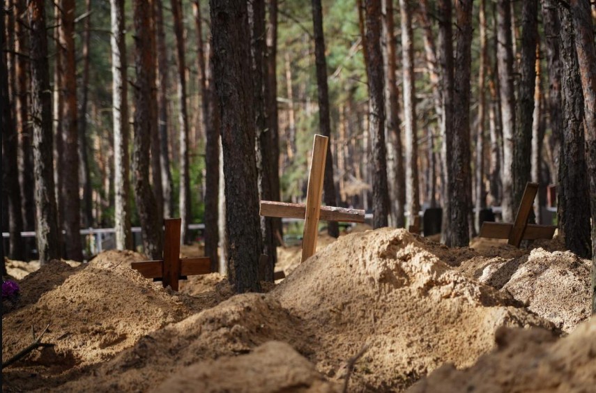 На деокупованій частині Харківщини знайшли тіла 534 вбитих росіянами цивільних